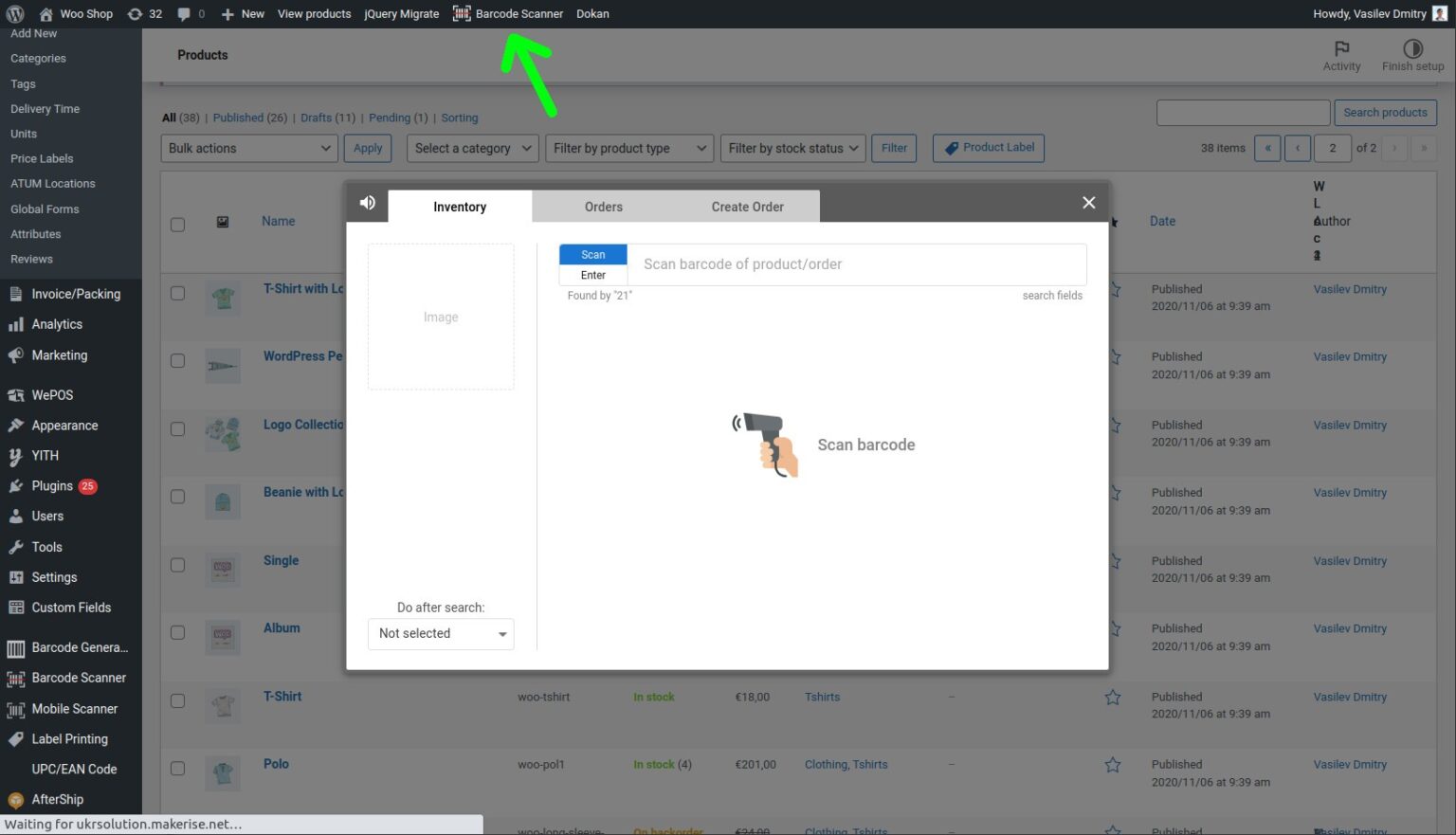 Barcode Scanner with Inventory & Order Manager – (business) Barcode Scanner with Inventory & Order Manager – (business)