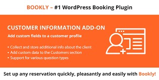 Bookly Customer Information (Add-on)