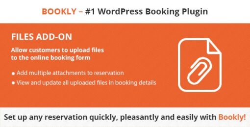 Bookly Files (Add-on)