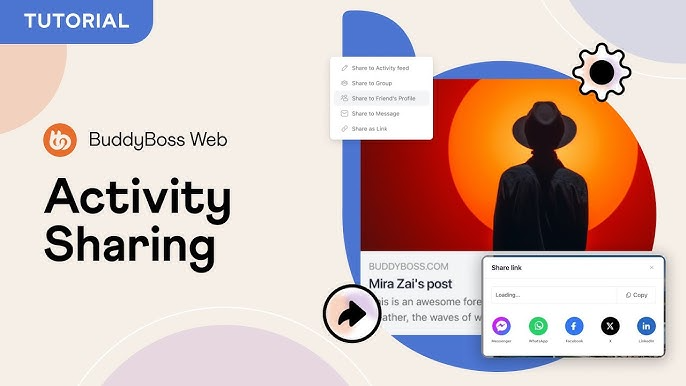 BuddyBoss Sharing BuddyBoss Sharing