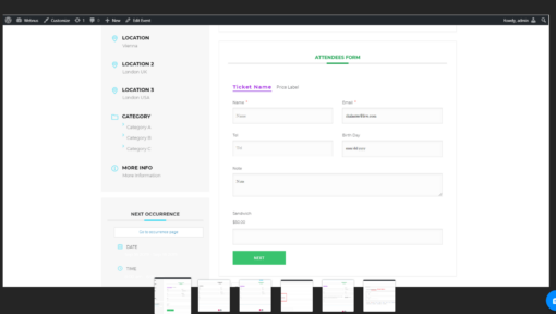 Elementor Form Builder for MEC