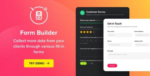 Form Builder – WordPress Form plugin