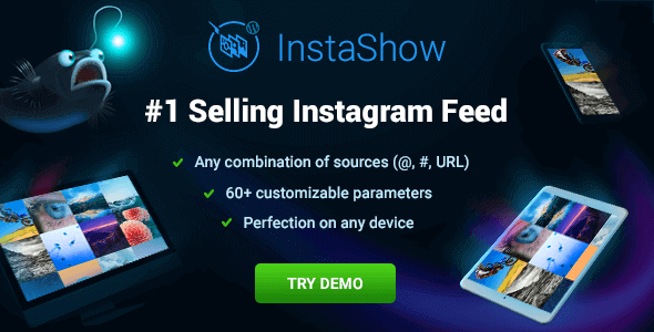 Instashow – Instagram Feed For WordPress Instashow – Instagram Feed For WordPress