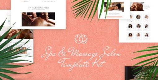 Jacqueline – Spa & Massage Salon Elementor Template Kit