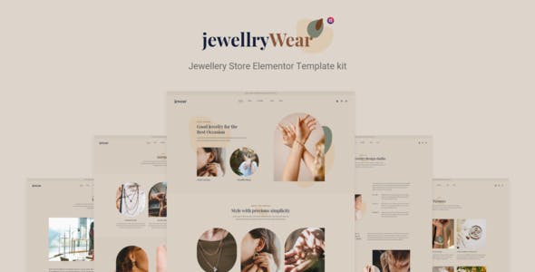 JewellryWear – eCommerce Elementor Template kit JewellryWear – eCommerce Elementor Template kit
