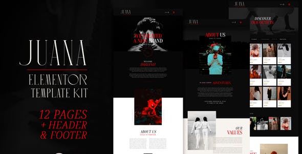 Juana – Fashion Store Elementor Template Kit Juana – Fashion Store Elementor Template Kit