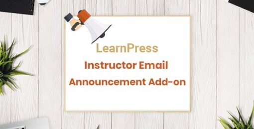 LearnPress – Announcements