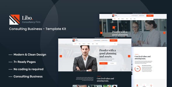 Libo – Consulting Business Elementor Template Kit Libo – Consulting Business Elementor Template Kit