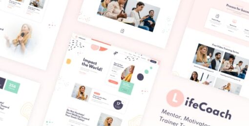 LifeCoach | Mentor & Trainer Template Kit