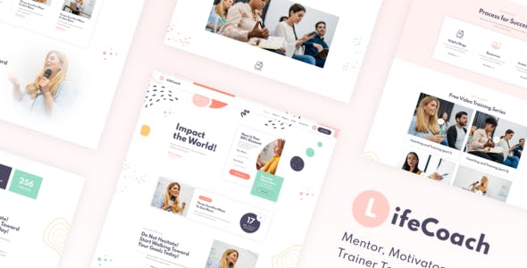 LifeCoach | Mentor & Trainer Template Kit LifeCoach | Mentor & Trainer Template Kit