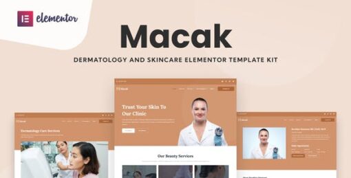 Macak – Dermatology Clinic Elementor Template Kit