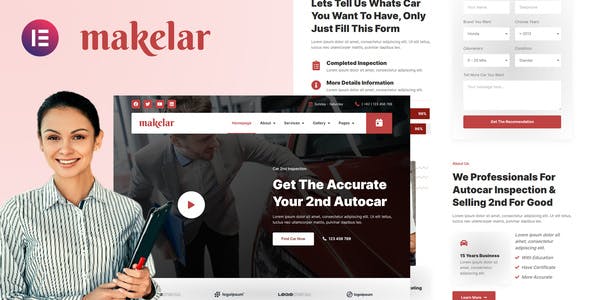 Makelar – Autocar Inspection Services Elementor Template Kit Makelar – Autocar Inspection Services Elementor Template Kit