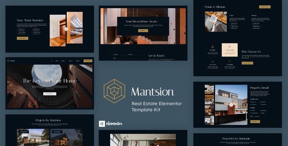 Mantsion – Real Estate Elementor Template Kit Mantsion – Real Estate Elementor Template Kit