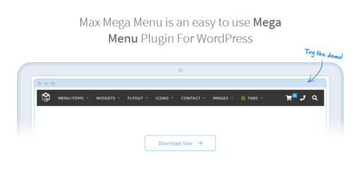 Max Mega Menu – Pro Addon
