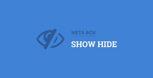 Metabox – Show Hide