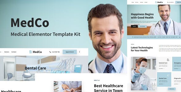 Medco – Medical Clinic & Hospital Elementor Template Kit Medco – Medical Clinic & Hospital Elementor Template Kit