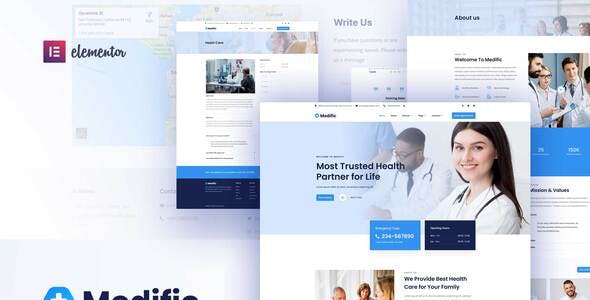 Medific – Medical Elementor Template Kit Medific – Medical Elementor Template Kit