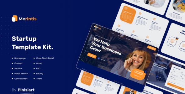 Merintis – SaaS & Startup Elementor Template Kit Merintis – SaaS & Startup Elementor Template Kit