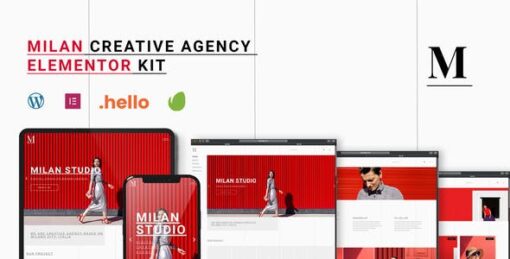 Milan – Creative Agency Elementor Template Kit