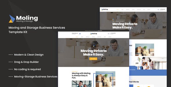 Moling – Moving and Storage Business Services Template Kit Moling – Moving and Storage Business Services Template Kit