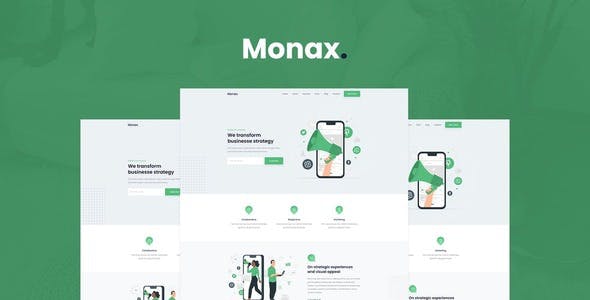 Monax – Saas & Startup Elementor Template Kit Monax – Saas & Startup Elementor Template Kit
