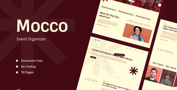 Moocoo – Event Organizer Elementor Template Kit Moocoo – Event Organizer Elementor Template Kit