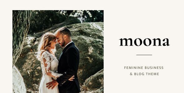 Moona – Feminine Business & Blog Theme Moona – Feminine Business & Blog Theme