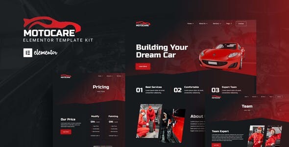 Motocare – Automotive Elementor Template Kit Motocare – Automotive Elementor Template Kit
