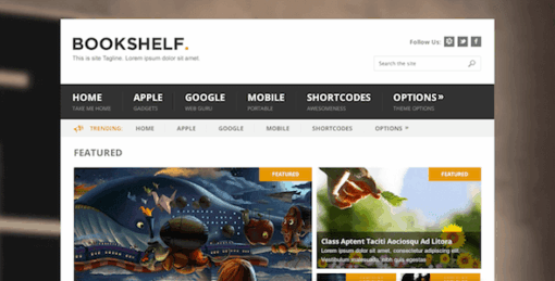 Bookshelf – Multipurpose WordPress Blog Theme