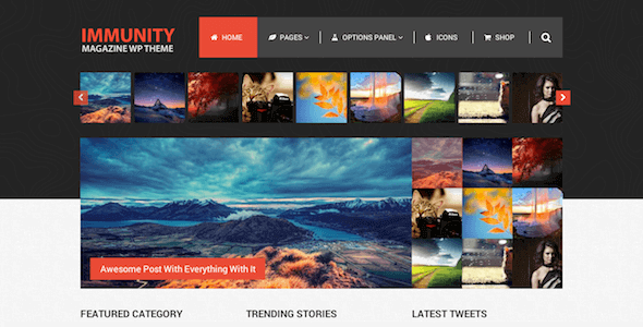 Immunity – WordPress Theme With Magazine & Blog Layouts Immunity – WordPress Theme With Magazine & Blog Layouts