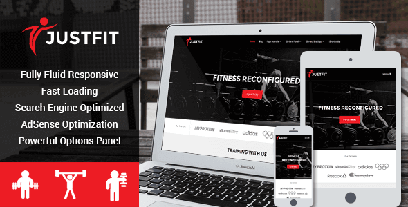 Justfit – Responsive Health WordPress Theme Justfit – Responsive Health WordPress Theme