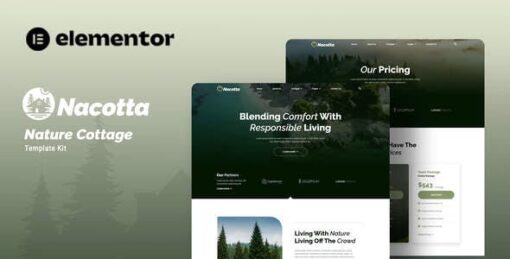 Nacotta – Nature Cottage Elementor Template Kit