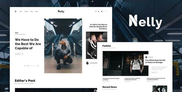 Nelly – Blog & Magazine Elementor Template Kit Nelly – Blog & Magazine Elementor Template Kit