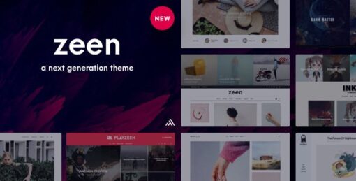 Zeen | Next Generation Magazine WordPress Theme