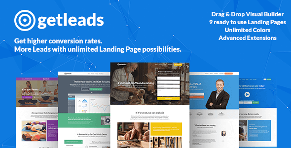 Getleads High-Performance Landing Page WordPress Theme Getleads High-Performance Landing Page WordPress Theme