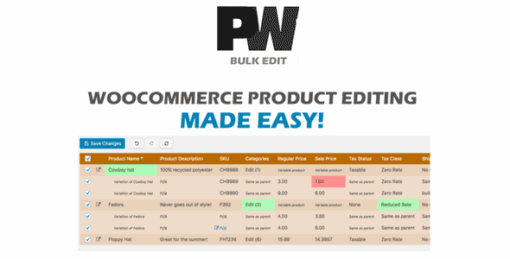 PW WooCommerce Bulk Edit Pro