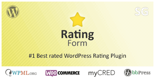 Rating Form – Best Rated WordPress Rating Plugin