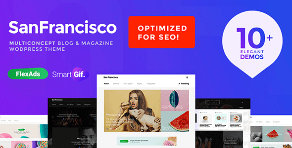 SanFrancisco – MultiConcept Blog & Magazine WordPress Theme SanFrancisco – MultiConcept Blog & Magazine WordPress Theme