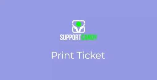 SupportCandy – Print Tickets