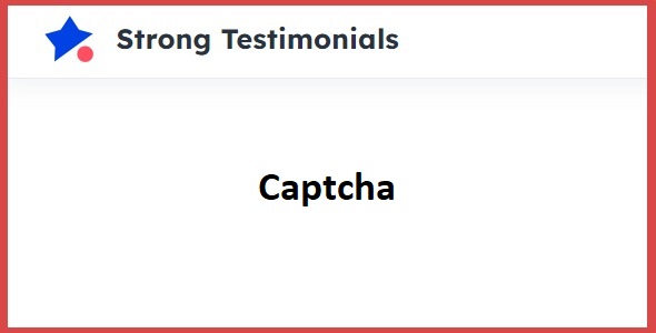 Strong Testimonials Captcha Strong Testimonials Captcha