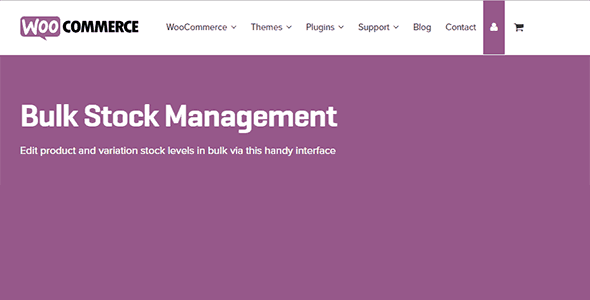 Woocommerce Bulk Stock Management Woocommerce Bulk Stock Management