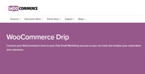 Woocommerce Drip Integration