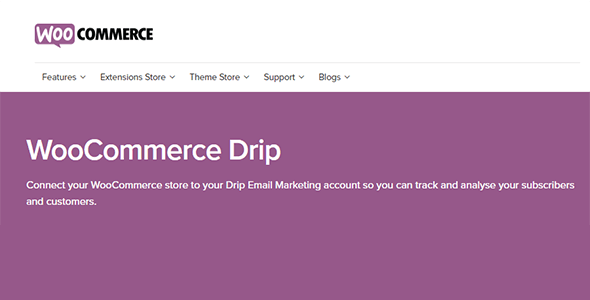 Woocommerce Drip Integration Woocommerce Drip Integration