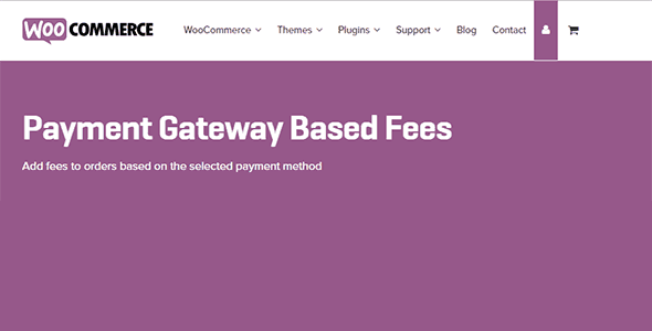 Woocommerce Payment Gateway Based Fees Woocommerce Payment Gateway Based Fees
