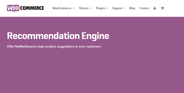 Woocommerce Recommendation Engine Woocommerce Recommendation Engine