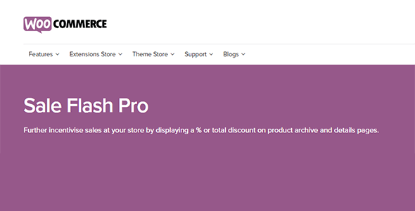 Woocommerce Sale Flash Pro Woocommerce Sale Flash Pro