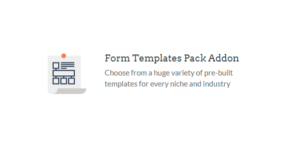 WPForms – Form Templates Pack addon WPForms – Form Templates Pack addon