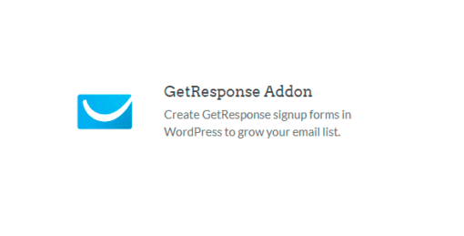 WPForms – Getresponse addon
