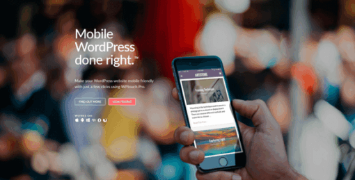 Wptouch Pro – Mobile Suite For WordPress