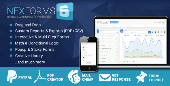 Nex-Forms – The Ultimate WordPress Form Builder Nex-Forms – The Ultimate WordPress Form Builder